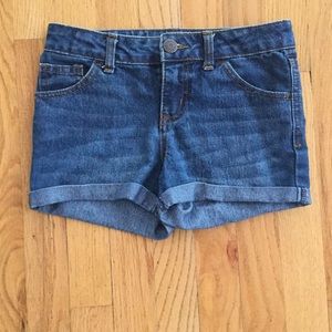 Girls jean shorts